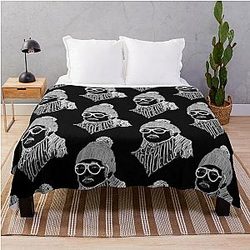 Bobby Lee Portrait Throw Blanket