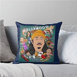 Bobby Lee Throw Pillow