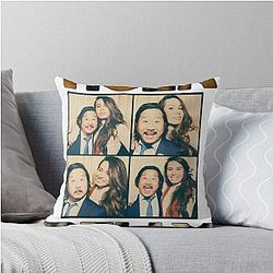 Tiger Bobby Lee Khalyla Kuhn Podcast The King Throw Pillow