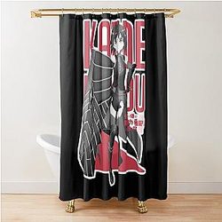 Kaede Honjou - Bofuri 5 - Cancer Fan Tee Shirt and Shower Curtain