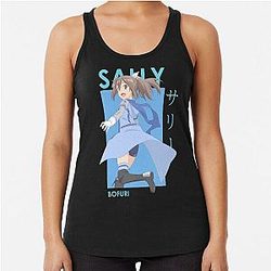 Sally Risa Shiramine Bofuri Card Anime Tank Top