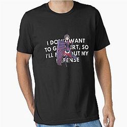 Bofuri Merch Essential T-Shirt I Don't Want To Get Hurt So I'll Max Out My Defense