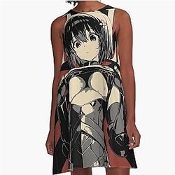 Maple Boofuri Sunburst A-Line Dress
