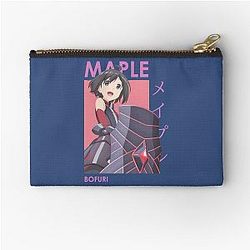 Maple's Inn & Isekai Kaede Honjo BOFURI Card Anime Zipper Pouch