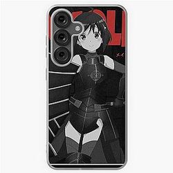 Bofuri Merch I Don't Want To Get Hurt So I'll Max Out My Defense Black Samsung Galaxy Soft Case