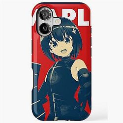 Bofuri Merch I Don't Want To Get Hurt So I'll Max Out My Defense Retro iPhone Tough Case