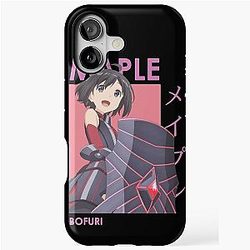 Bofuri Merch I Don't Want To Get Hurt So I'll Max Out My Defense Maple Beauty iPhone Tough Case