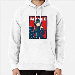 Bofuri Merch I Don't Want To Get Hurt So I'll Max Out My Defense Retro Pullover Hoodie