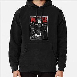 Bofuri Merch I Don't Want To Get Hurt So I'll Max Out My Defense Black Pullover Hoodie