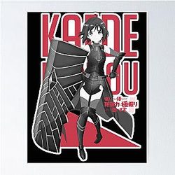 Kaede Honjou Maple Bofuri 5 Tee Shirt Poster