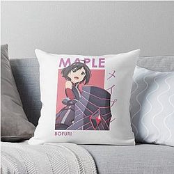 Maple Chia-Toe Honjo BOFURI Card Anime Throw Pillow