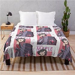 Erable Kaede Honjo BOFURI Card Anime Throw Blanket