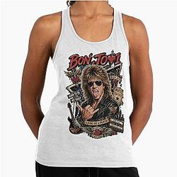 Bon Jovi Racerback Tank Top