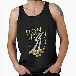 Slippery When Wet World Tour Bon Jovi Tank Top