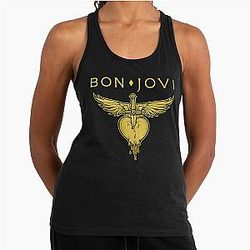 Bon Jovi Winged Logo Tank Top