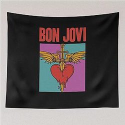Distressed Logo Tapestry