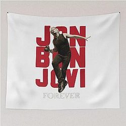 Jon Bon Jovi Live Stage Tribute Tapestry