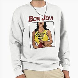 Bon Jovi Slippery Wet Pullover Sweatshirt