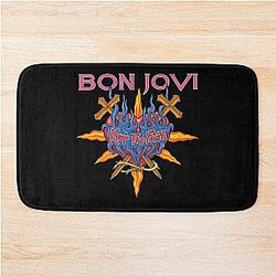 Bon Jovi Keep the Faith Design Bath Mat