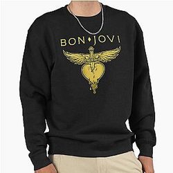 Bon Jovi Winged Heart Sweatshirt