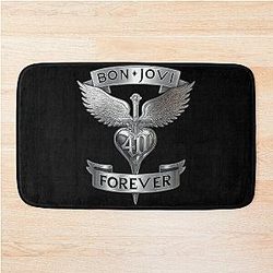 Bon Jovi Winged Heart Anniversary Tribute Bath Mat
