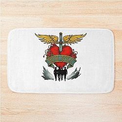 Bon Jovi Winged Heart Bath Mat