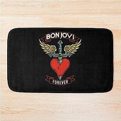 Bon Jovi Tour Fan Art Bath Mat