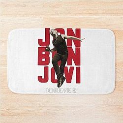 Jon Bon Jovi Live Stage Pose Tribute Bath Mat