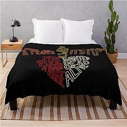 Bon Jovi Songs Throw Blanket