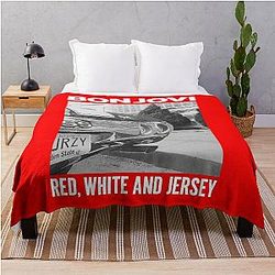 Bon Jovi Winged Heart Throw Blanket