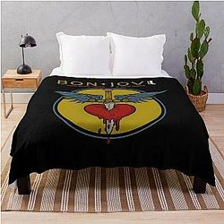 Bon Jovi - Love a Bad Name Throw Blanket