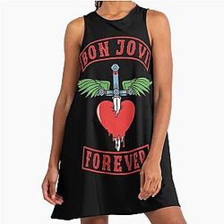 Bon Jovi A-Line Dress