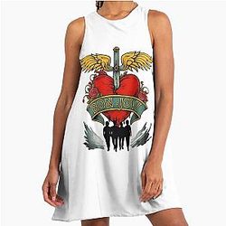 Bon Jovi Winged Heart Dress