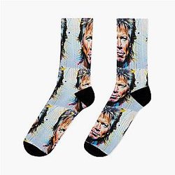 Portrait of Jon Jovi Socks