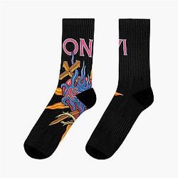Bon Jovi Keep Faith Design Socks