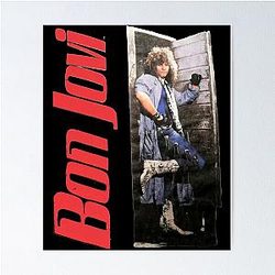 Art Bon Jovi Poster