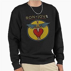 Bon Jovi Love A Bad Name Pullover Sweatshirt
