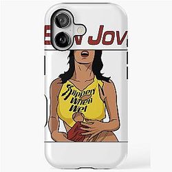 Bon Jovi Slippery When Wet iPhone Case