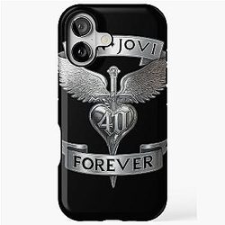 Bon Jovi Winged Heart Tribute iPhone Tough Case