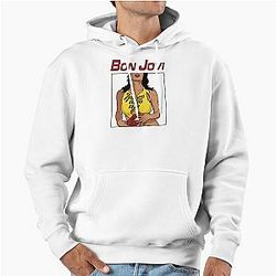 Bon Jovi Slippery Wet Pullover Hoodie
