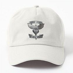 Bon Jovi Winged Heart 40th Anniversary Tribute Dad Hat