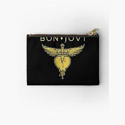 Bon Jovi Winged Heart Logo Pouch