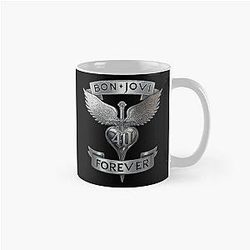 Bon Jovi Winged Heart 40th Anniversary Tribute Classic Mug