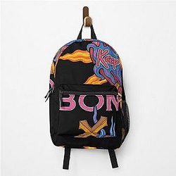 Bon Jovi Keep the Faith Flaming Heart Backpack