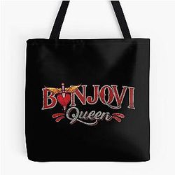 Vintage Bon Jovi Queen Edition All Over Print Tote Bag
