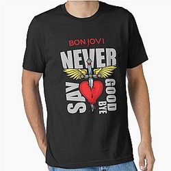 Bon Jovi Winged Heart Dagger Inspired Essential T-Shirt