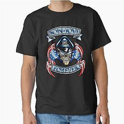 Funny Skeleton Skull Forever Classic T-Shirt