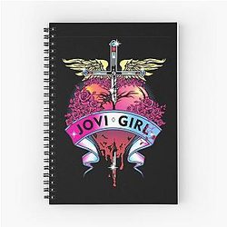 Old Kingdom Bon Jovi Spiral Notebook