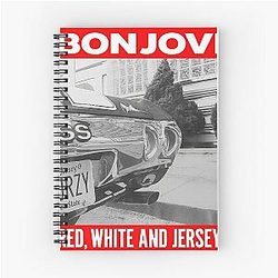 Bon Jovi Winged Heart Dagger Never Say Goodbye Fan Art Notebook