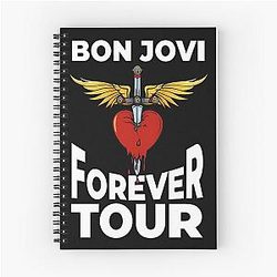 Bon Jovi Forever Tour Notebook